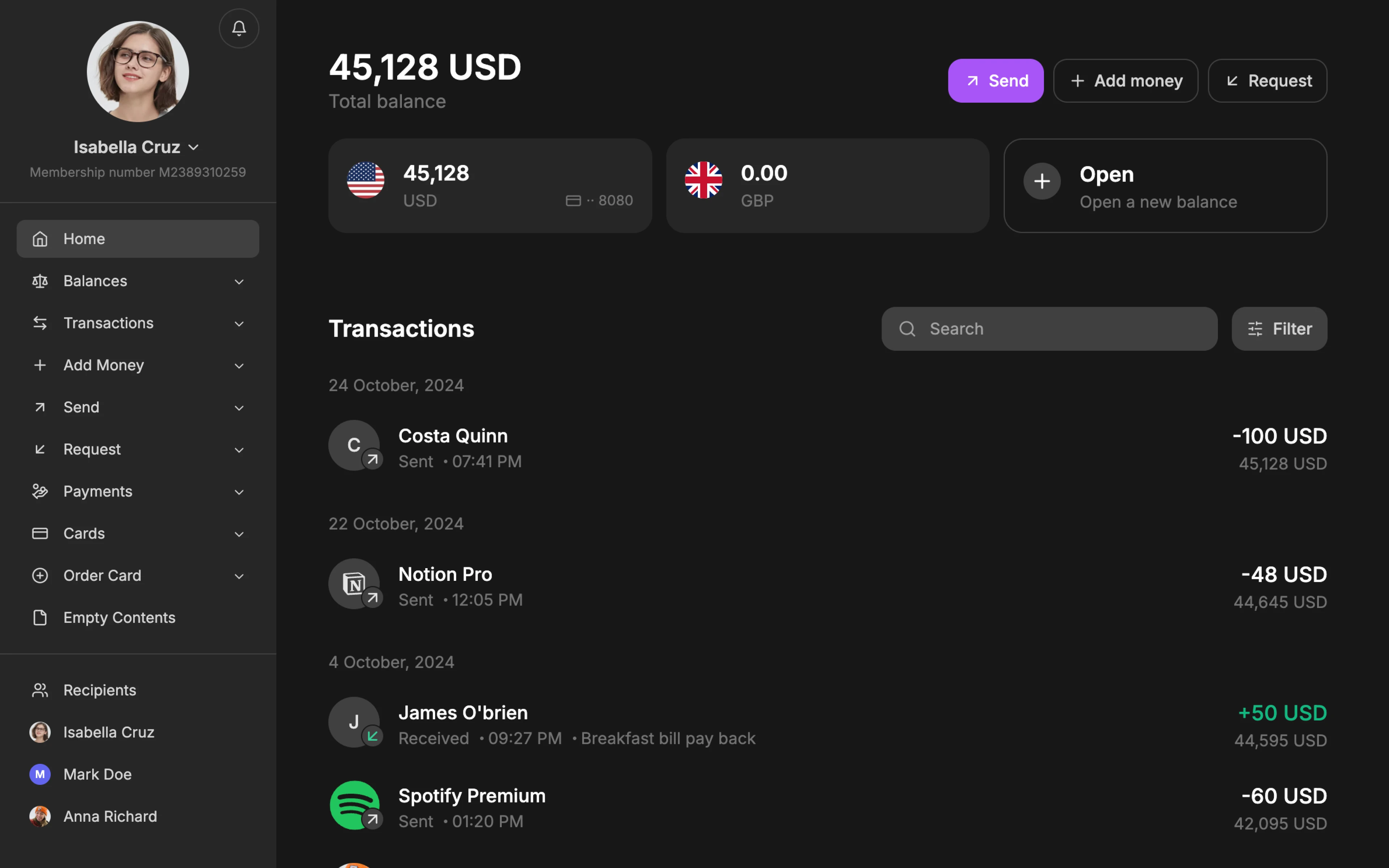 Dark Payments
